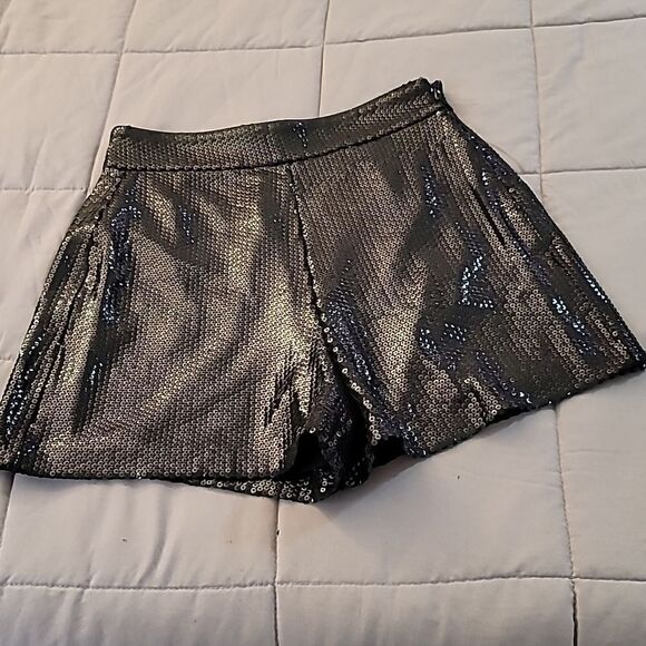 ALL SAINTS Leanna High-Rise Shorts - Picture 2 of 7